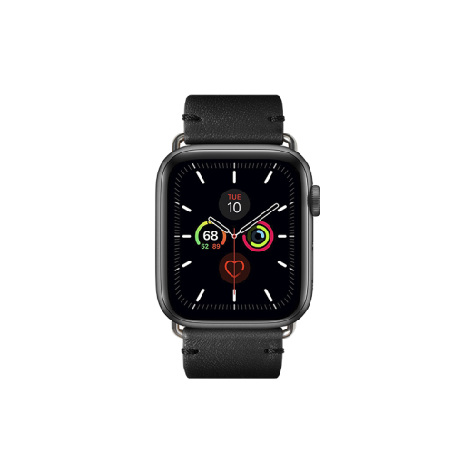 Шкіряний ремінець Native Union Classic Strap Black для Apple Watch 45мм | 44мм (STRAP-AW-L-BLK)