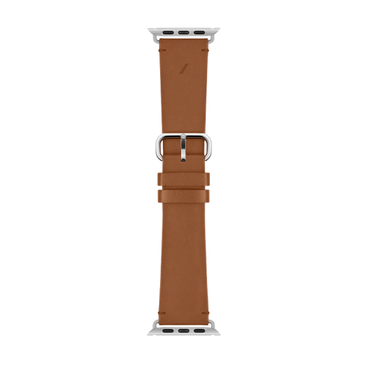 Кожаный ремешок Native Union Classic Strap Brown (STRAP-AW-L-BRN) для Apple Watch 45мм | 44мм 