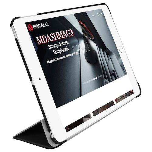 Чехол Macally Protective case and stand Black (BSTANDM5-B) для iPad Mini 5 (2019)