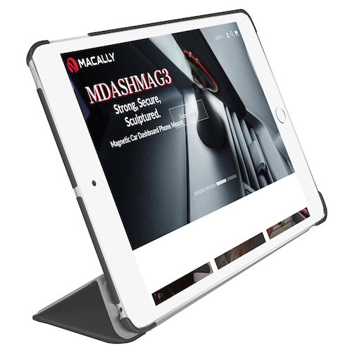 Чехол Macally Protective case and stand Gray (BSTANDM5-G) для iPad Mini 5 (2019)