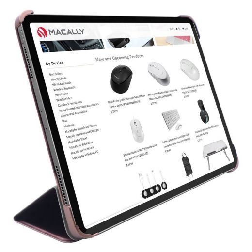 Чохол-книжка Macally Protective case and stand Rose (BSTANDPRO5L-RS) для iPad Pro 12,9" (2020 | 2021 | 2022 | M1 | M2)