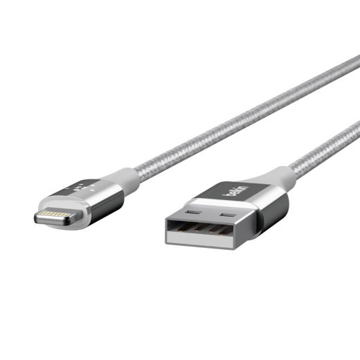 Кабель Belkin MIXIT DuraTek Lightning to USB (1.2) Silver