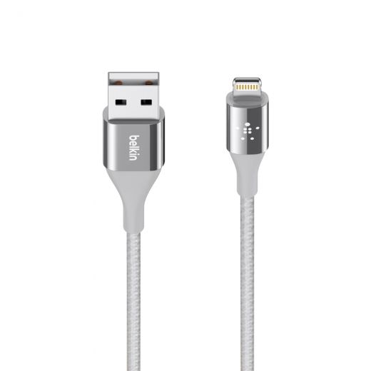 Кабель Belkin MIXIT DuraTek Lightning to USB (1.2) Silver