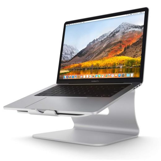 Підставка Bestand Aluminum Cooling Computer Laptop Stand Silver для MacBook
