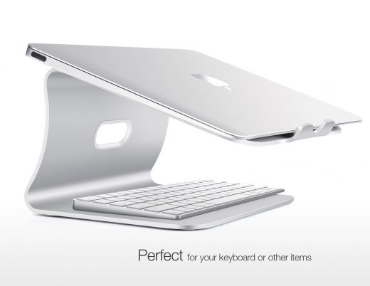 Подставка Bestand Aluminum Cooling Computer Laptop Stand Silver для MacBook