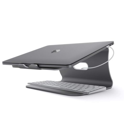 Підставка Bestand Aluminum Cooling Computer Laptop Stand Gray для MacBook