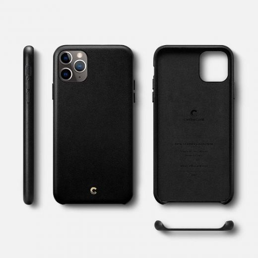 Чехол Ciel by Cyrill Basic Leather Collection Black для iPhone 11 Pro