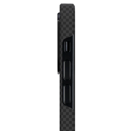 Чохол Pitaka MagEZ Black | Grey Plain для iPhone 12 Pro (KI1202P)