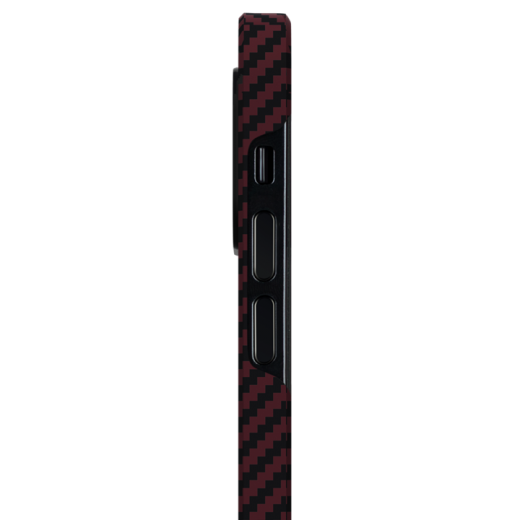 Чехол Pitaka MagEZ Black | Red Twill для iPhone 12 Pro (KI1203P)