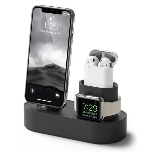 Док-станция Elago Charging Hub Black для iPhone/Apple Watch/AirPods