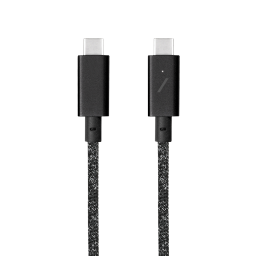 Кабель Native Union Belt Cable USB-C to USB-C Pro Cosmos Black (2.4 m) (BELT-C-CSBK-PRO-NP)