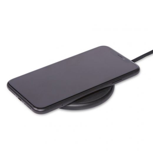 Беспроводная зарядка Decoded Wireless 10W (7.5W) USB Type-C кабель 1.2 м Black (D8WC1BK)