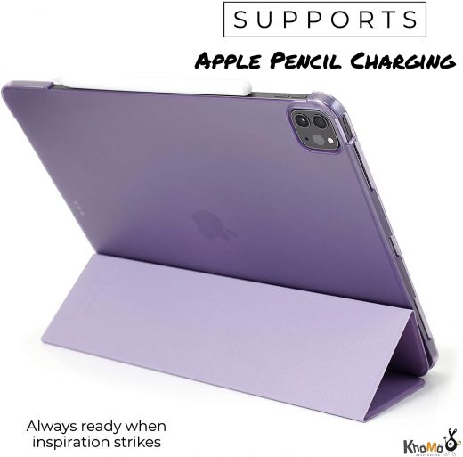 Чохол Khomo Dual Hybrid See Through Series Purple для iPad Pro 12.9" (2020)