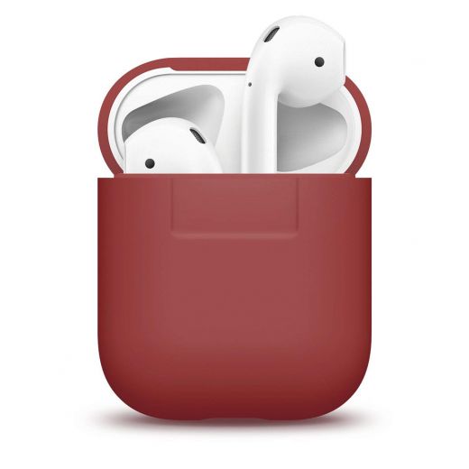 Чохол Elago Silicone Case Red (EAPSC-RED) для Airpods