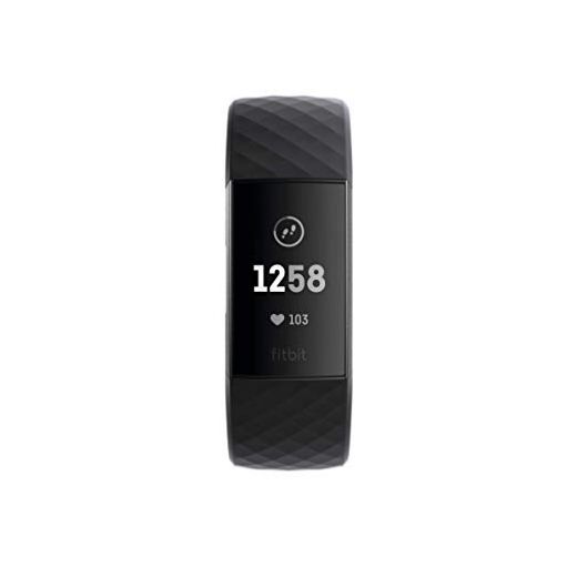 Фитнес-браслет Fitbit Charge 3 Black/Graphite (FB409GMBK)