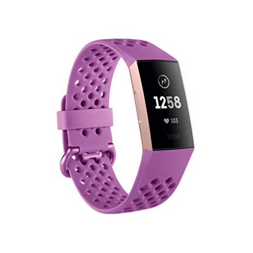 Фітнес-браслет Fitbit Charge 3 Rose Gold/Berry