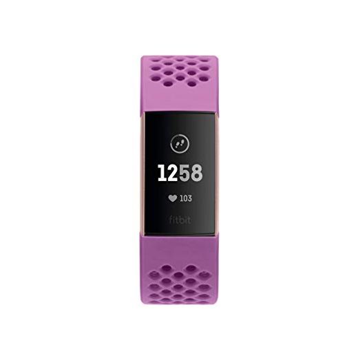 Фитнес-браслет Fitbit Charge 3 Rose Gold/Berry