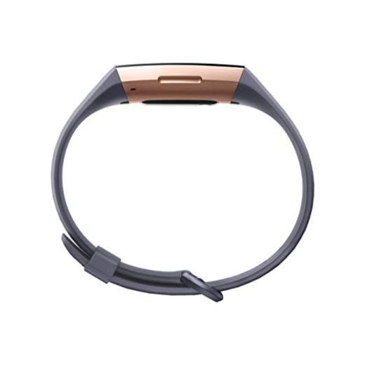 Фітнес-браслет Fitbit Charge 3 Rose Gold/Blue Grey