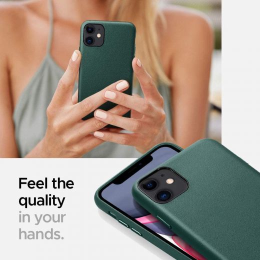 Чохол Ciel by Cyrill Basic Leather Collection Forest Green для iPhone 11