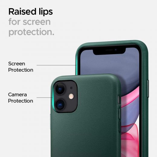 Чехол Ciel by Cyrill Basic Leather Collection Forest Green для iPhone 11
