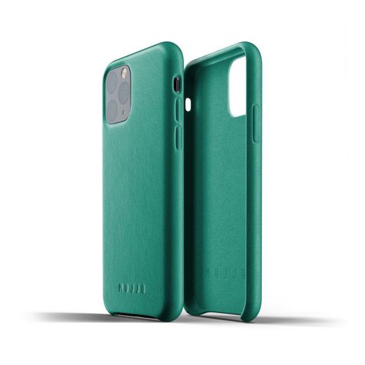 Чехол Mujjo Full Leather case Alpine Green (MUJJO-CL-001-GR) для iPhone 11 Pro