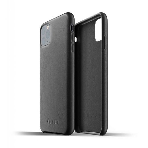 Чохол Mujjo Full Leather Black (MUJJO-CL-003-BK) для iPhone 11 Pro Max