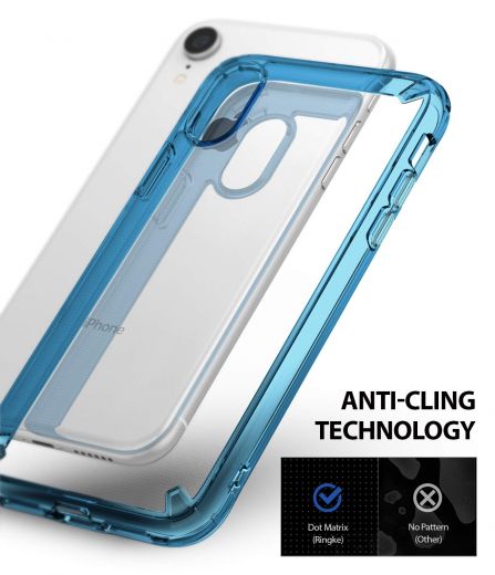 Чохол Ringke Fusion Aqua Blue для iPhone XR