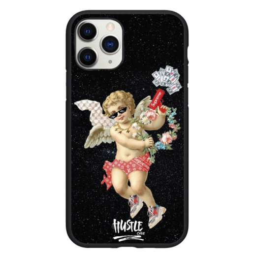 Чохол Hustle Case Angel Supreme black Black для iPhone 12 Pro Max