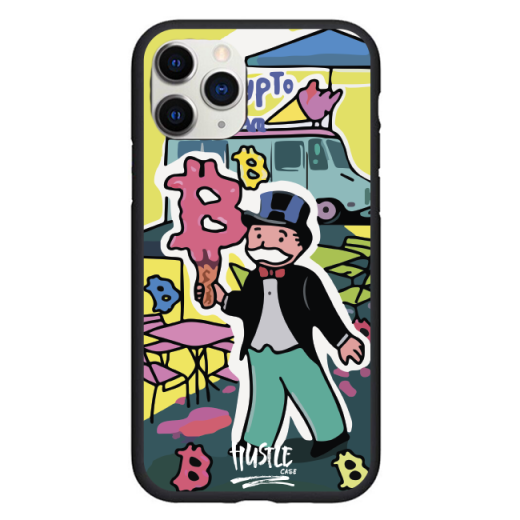 Чохол Hustle Case Monopoly Ice Cream 2 Black для iPhone 12 Pro Max