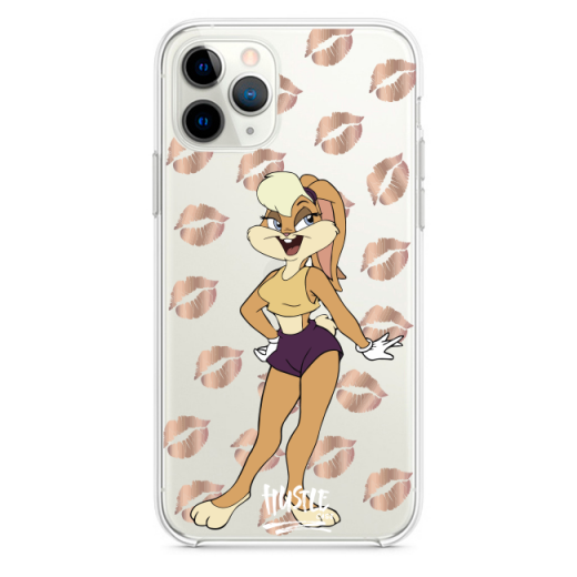 Прозрачный чехол Hustle Case Bucks Bunny Lola Bunny Lips Clear для iPhone 12 Pro Max