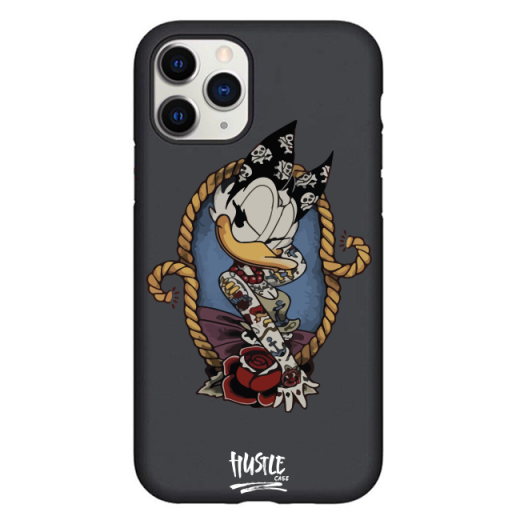Чехол Hustle Case Daisy Duck Black для iPhone 12 Pro Max