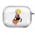 Прозрачный силиконовый чехол Hustle Case Simpsons Lisa Simpson Clear для AirPods Pro