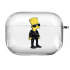 Прозрачный силиконовый чехол Hustle Case Simpsons Bart Simpson Clear для AirPods Pro