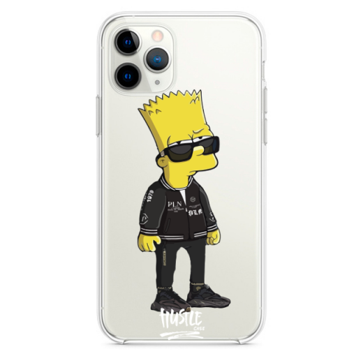 Прозрачный чехол Hustle Case Bart Hooligan Clear для iPhone 12 | 12 Pro
