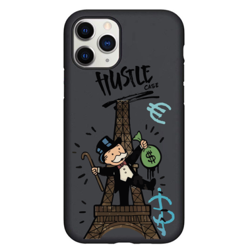 Чехол Hustle Case Monopoly Paris Black для iPhone 12 | 12 Pro
