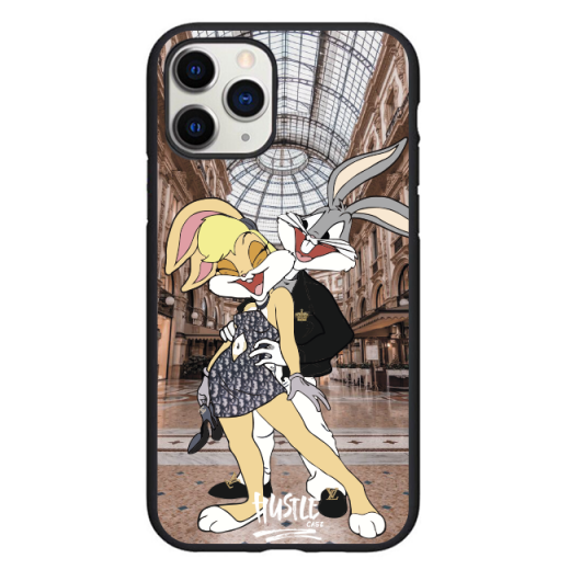 Чехол Hustle Case Bucks Bunny Love 1 Black для iPhone 12 Pro Max