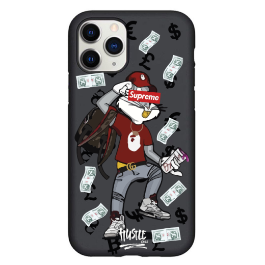 Чохол Hustle Case Bucks Bunny Supreme Black для iPhone 12 Pro Max