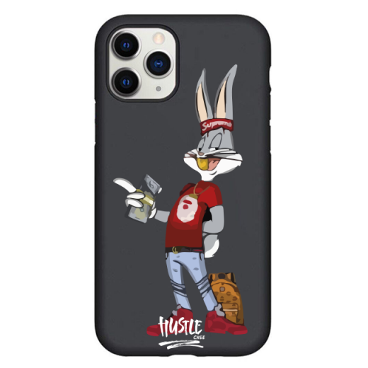 Чехол Hustle Case Bucks Bunny Dollar Black для iPhone 12 Pro Max