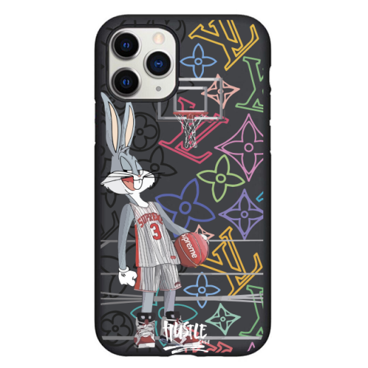 Чехол Hustle Case Bucks Bunny Basket Black для iPhone 12 Pro Max