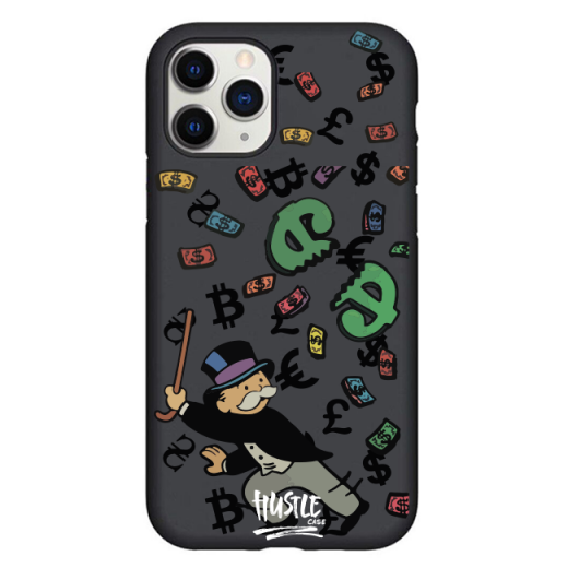 Чехол Hustle Case Monopoly Stick Black для iPhone 12 Pro Max
