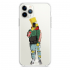 Прозрачный чехол Hustle Case Simpsons Bart Selfie Clear для iPhone 12 | 12 Pro