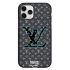 Чехол Hustle Case LV blue Black для iPhone 12 | 12 Pro