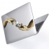 Чехол-накладка Hustle Case Hands Time=Money Clear для MacBook Air 13" (M1 | 2020 | 2019 | 2018)