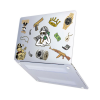 Чехол-накладка Hustle Case Custom Matte Clear для MacBook Air 13" (M1 | 2020 | 2019 | 2018)