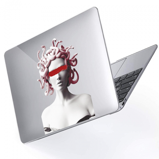 Чехол-накладка Hustle Case Gorgona Clear для MacBook Air 13" (M1 | 2020 | 2019 | 2018)