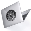 Чохол-накладка Hustle Case Mason Eye Clear для MacBook Air 13" (M1 | 2020 | 2019 | 2018)