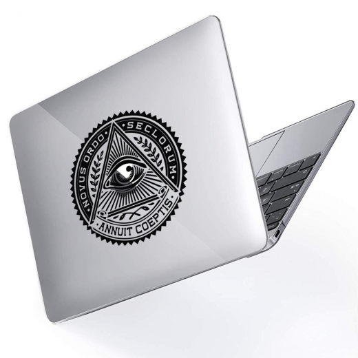 Чехол-накладка Hustle Case Mason Eye Clear для MacBook Air 13" (M1 | 2020 | 2019 | 2018)