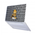 Чехол-накладка Hustle Case Garfield Matte Clear для MacBook Air 13" (M1 | 2020 | 2019 | 2018)