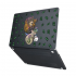 Чехол-накладка Hustle Case Bear Black для MacBook Air 13" (M1 | 2020 | 2019 | 2018)