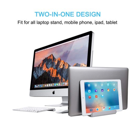Подставка JARLINK Vertical Laptop Stand Gray для MacBook